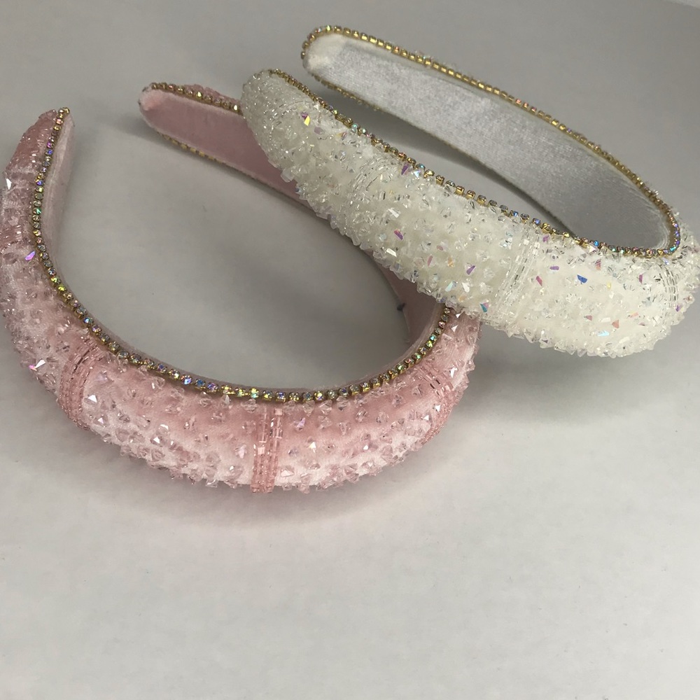 ❗️Store closing❗️Crystal padded hair headband